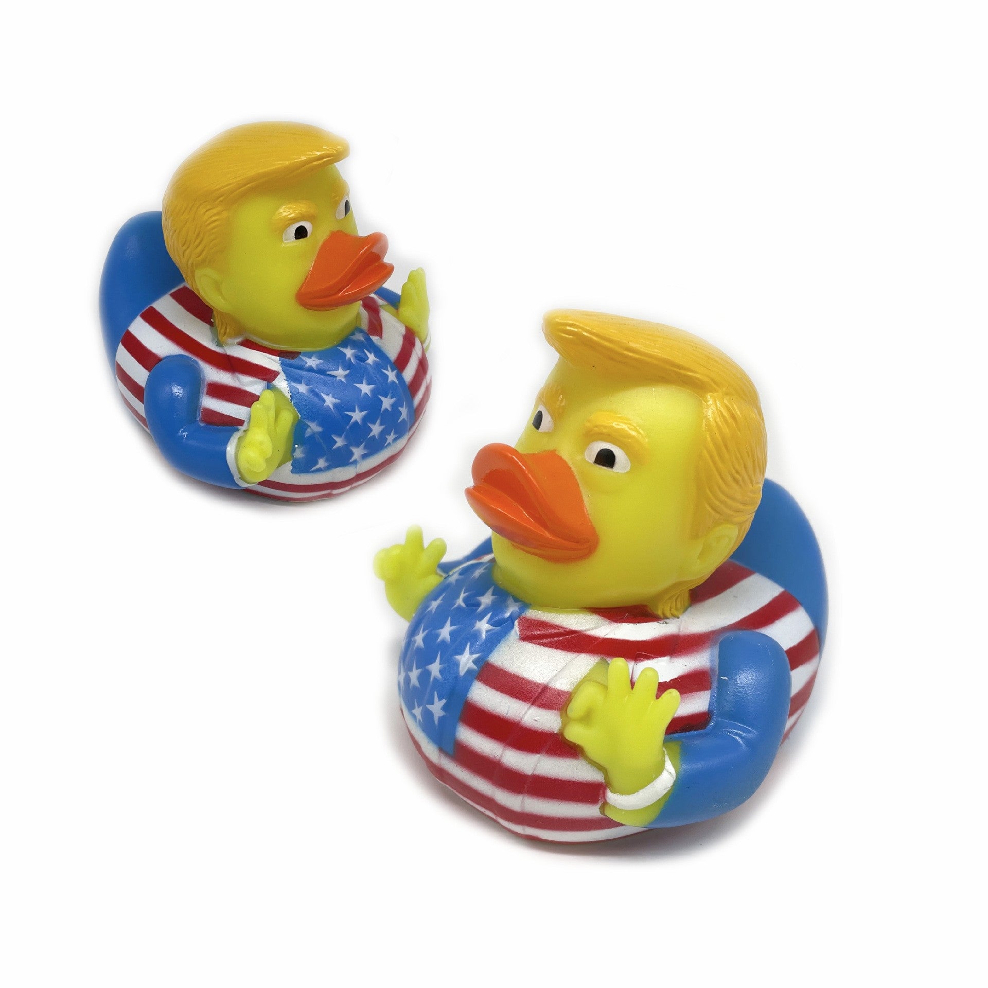 Children's Bath Water Duck Vinyl Squeezing Toy Suit Squeeze Sound Toys