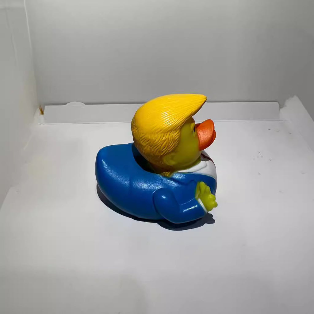 Children's Bath Water Duck Vinyl Squeezing Toy Suit Squeeze Sound Toys