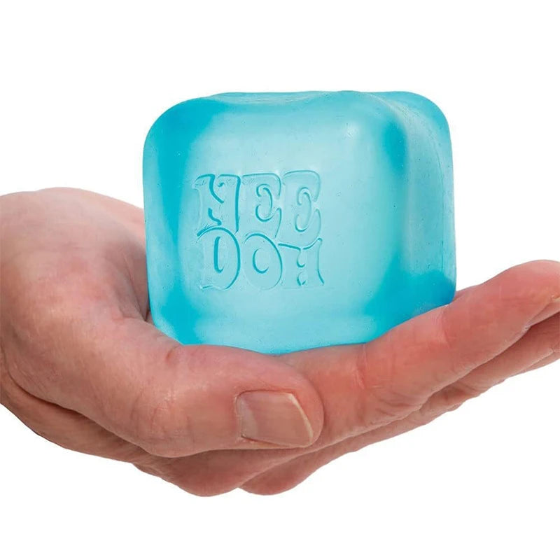 Hot Needoh Nice Cube Sensory Stress Reliever Fidget Tool for Anxiety & Focus Desk Sensory Cube for Adults & Kids