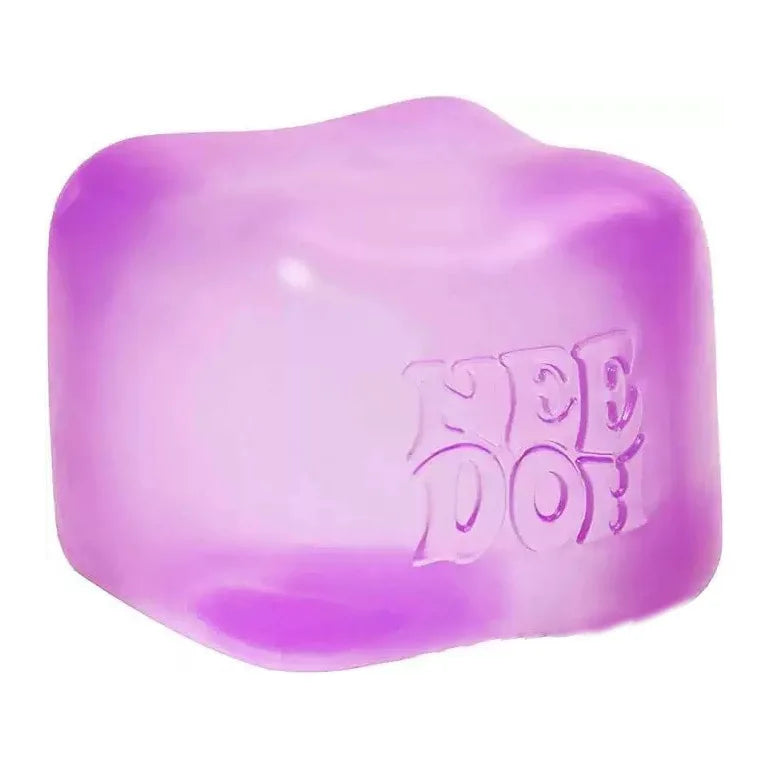 Needoh Nice Cube Sensory Stress Reliever Fidget Tool for Anxiety & Focus Desk Sensory Cube for Adults & Kids
