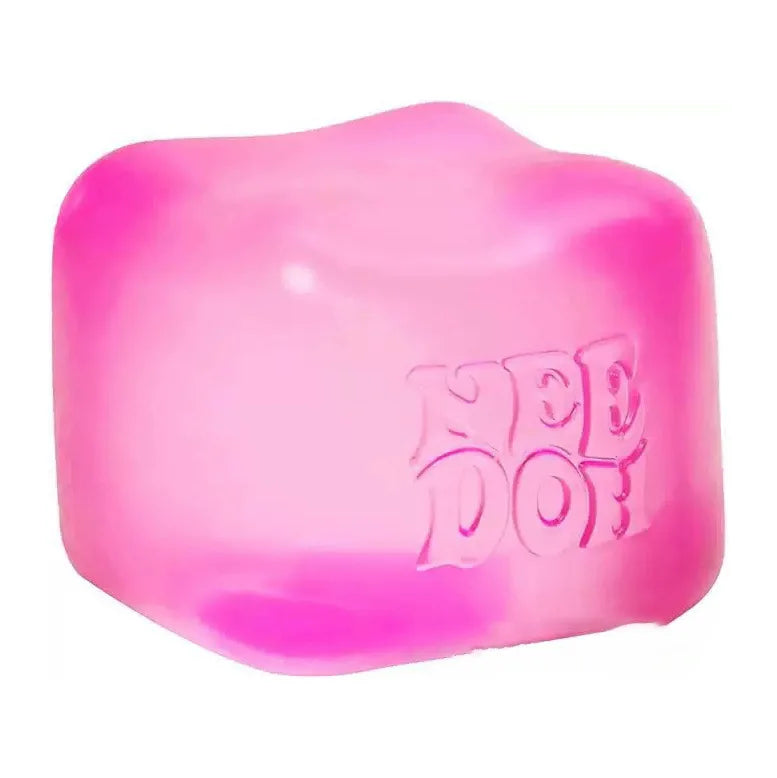 Needoh Nice Cube Sensory Stress Reliever Fidget Tool for Anxiety & Focus Desk Sensory Cube for Adults & Kids