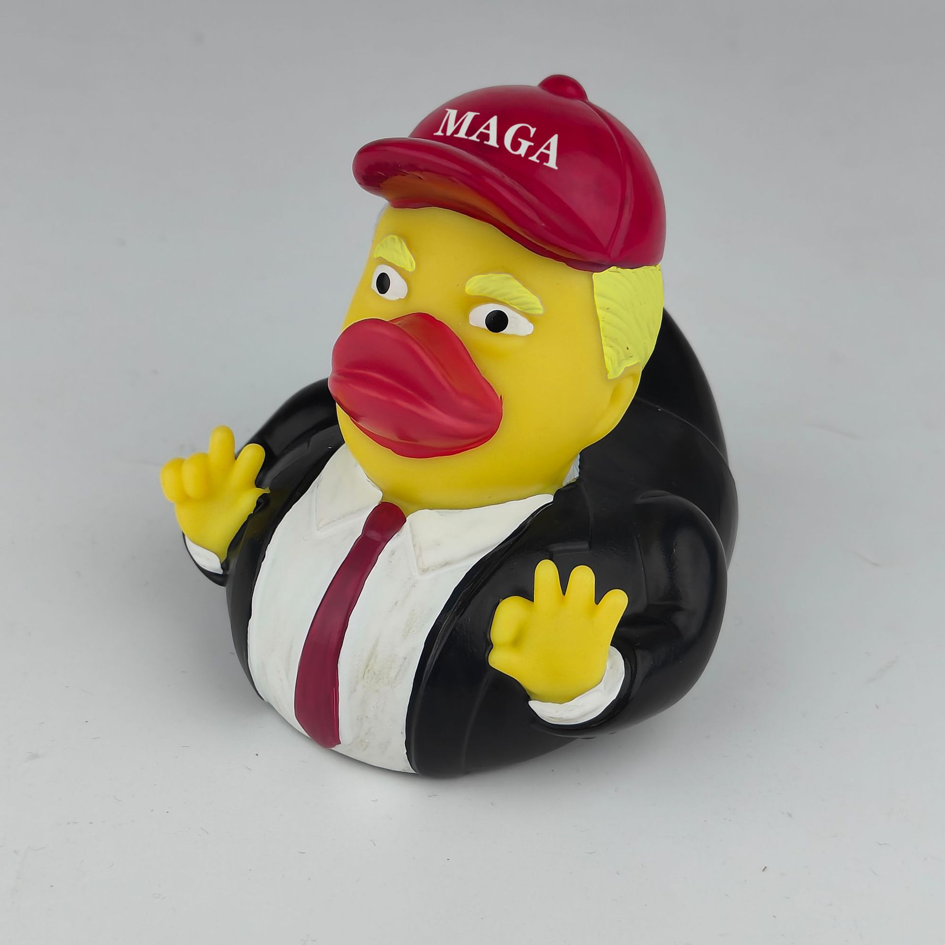 Children's Bath Water Duck Vinyl Squeezing Toy Suit Squeeze Sound Toys
